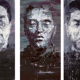 Yan Pei-Ming — Автопортрет