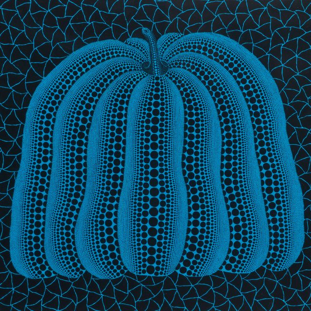 Yayoi Kusama — ТЫКВА [ЖЕЛТАЯ] ГОЛУБАЯ
