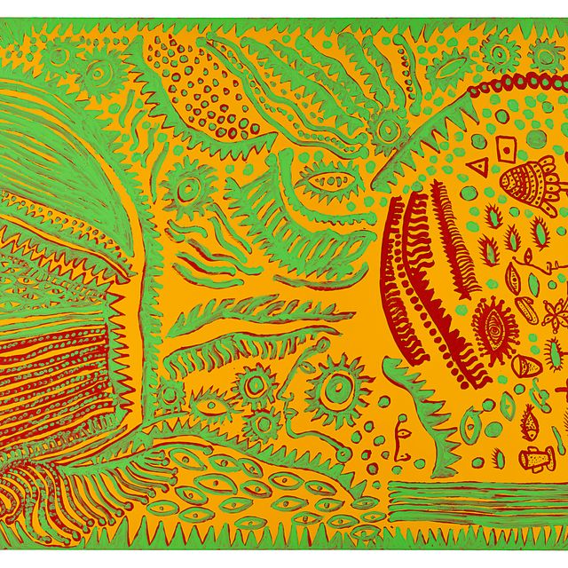 Yayoi Kusama — ЗЕЛЕНАЯ РАННЯЯ ВЕСНА