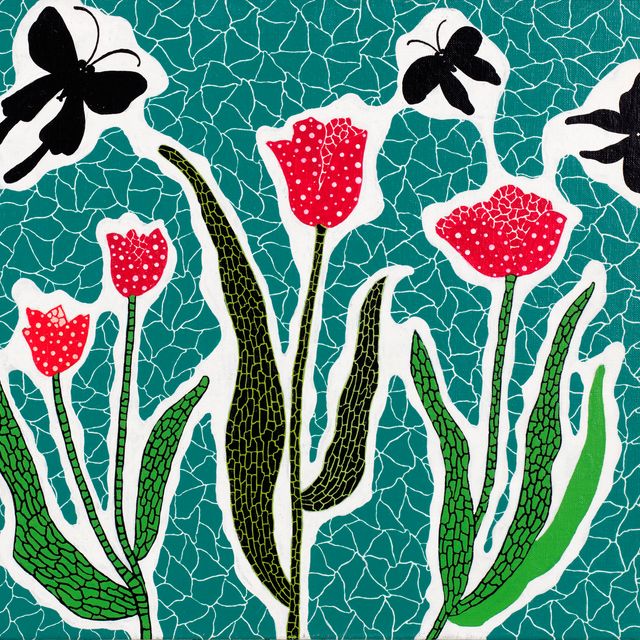Yayoi Kusama — Черные бабочки