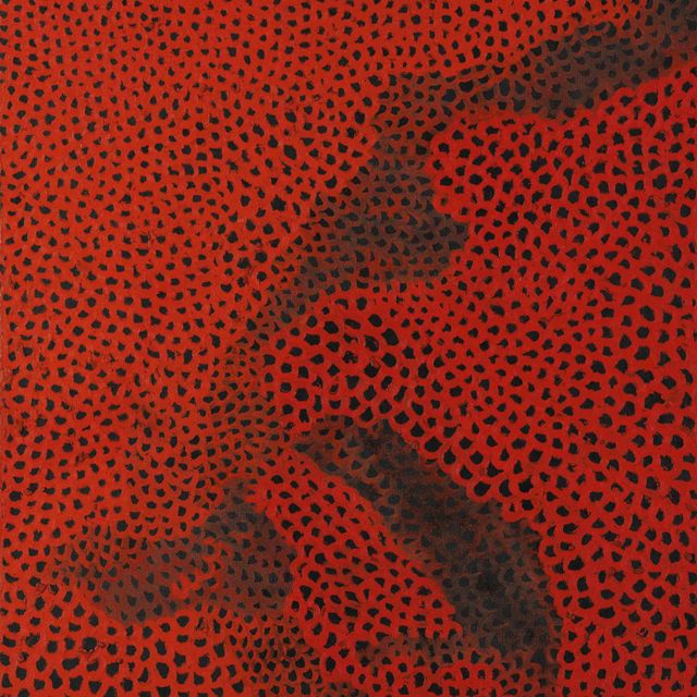 Yayoi Kusama — Красные сети, № 19
