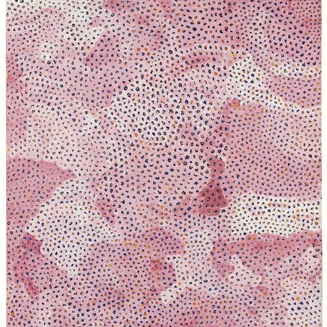 Yayoi Kusama — Без названия (Infinity Nets)