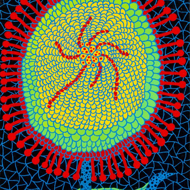Yayoi Kusama — Цветок (Aower)
