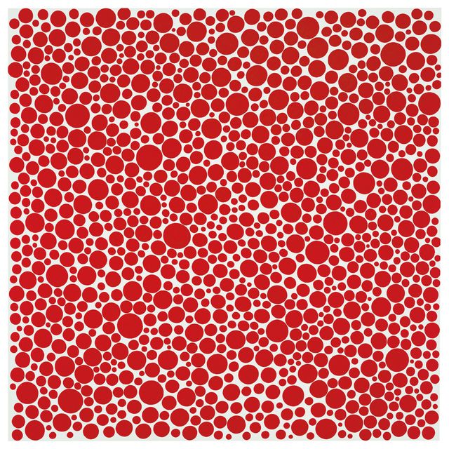 Yayoi Kusama — Красные точки