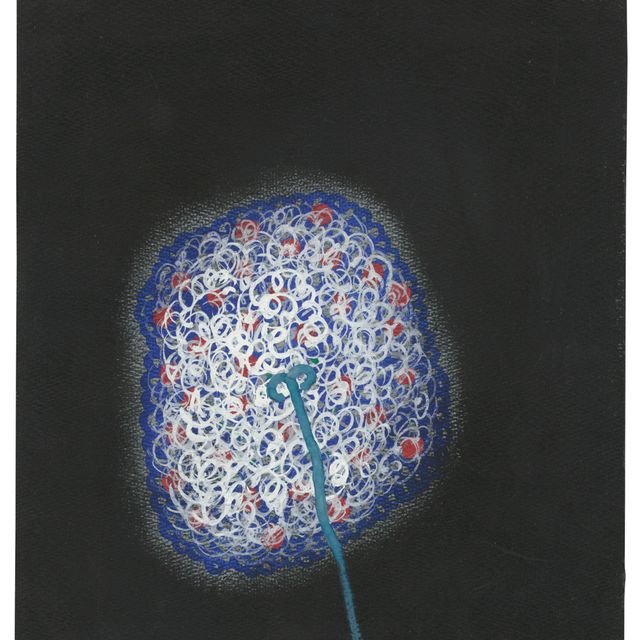 Yayoi Kusama — Цветок 6 Х.т.