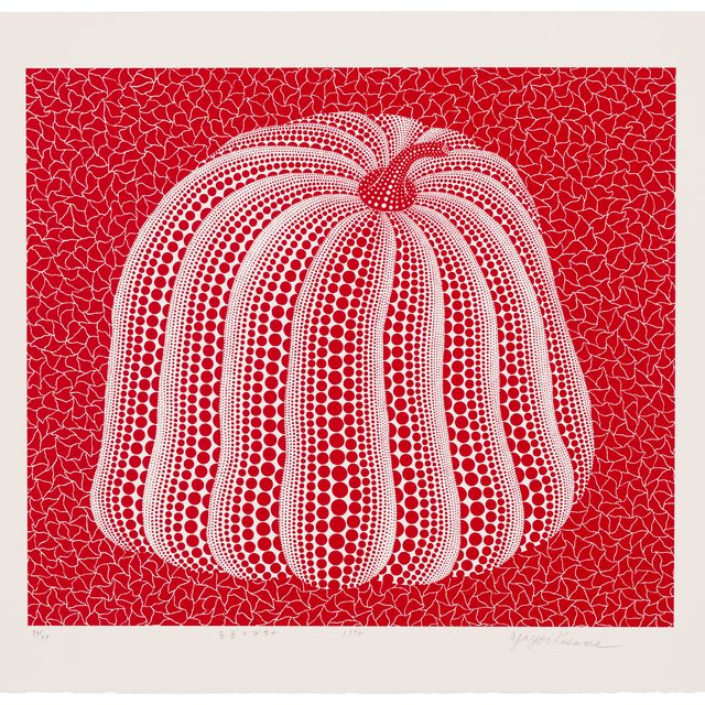 Yayoi Kusama — Тыква красного цвета