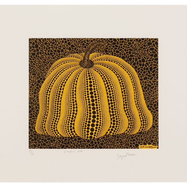 Yayoi Kusama — Тыква 2000 г. (желтая)