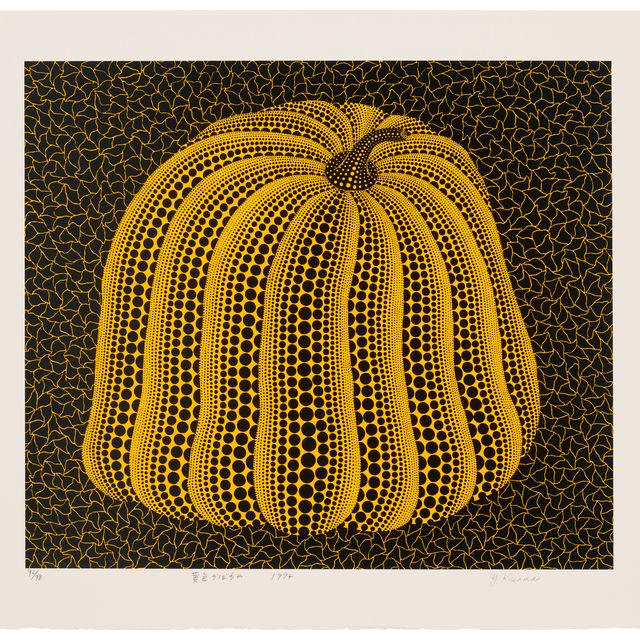 Yayoi Kusama — Тыква желтого цвета