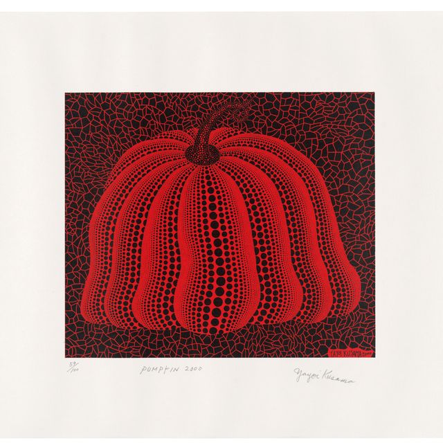 Yayoi Kusama — Тыква 2000 г. (красная)