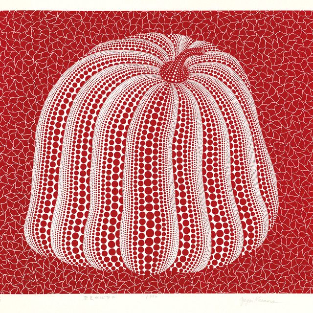 Yayoi Kusama — Тыква красного цвета