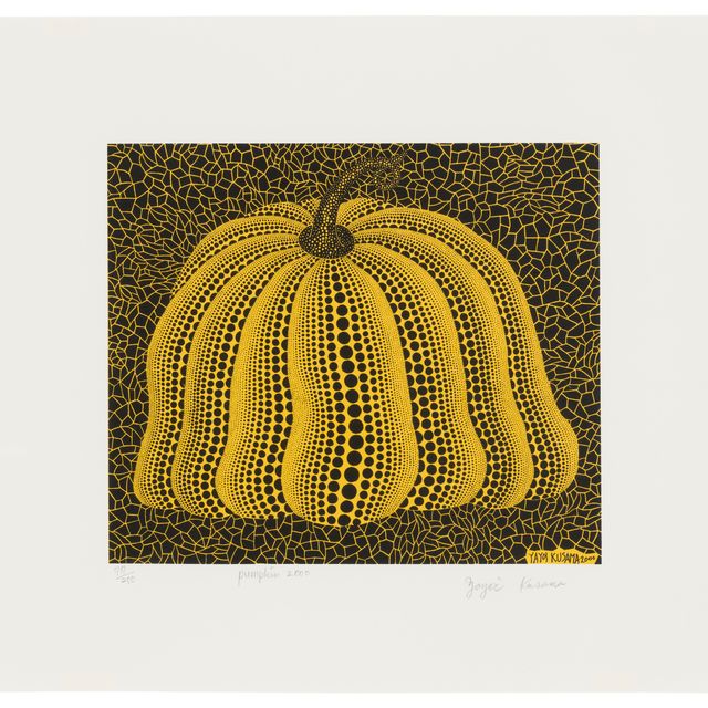 Yayoi Kusama — Тыква 2000 г. (желтая)