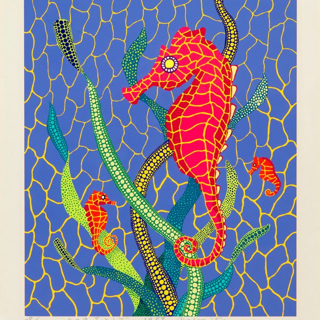 Yayoi Kusama — Морские коньки