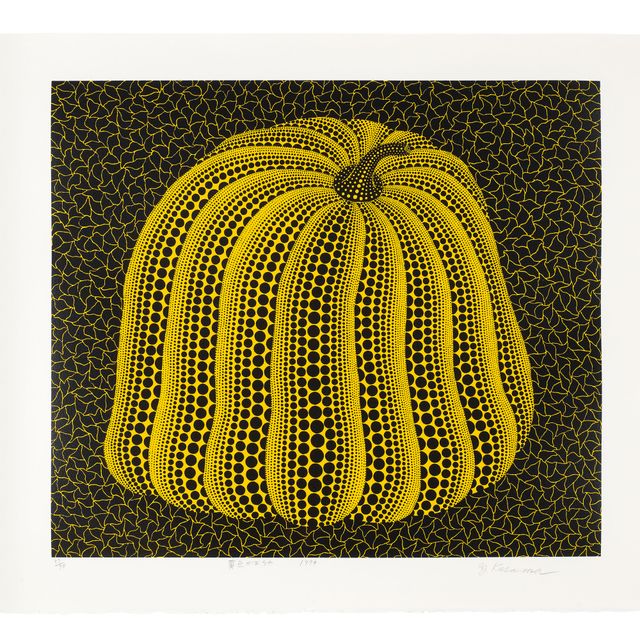 Yayoi Kusama — Тыква желтого цвета