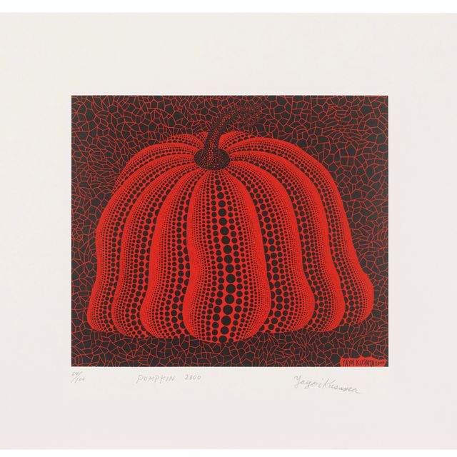 Yayoi Kusama — Тыква 2000 г. (красная)