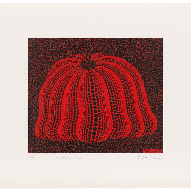 Yayoi Kusama — Тыква 2000 г. (красная)