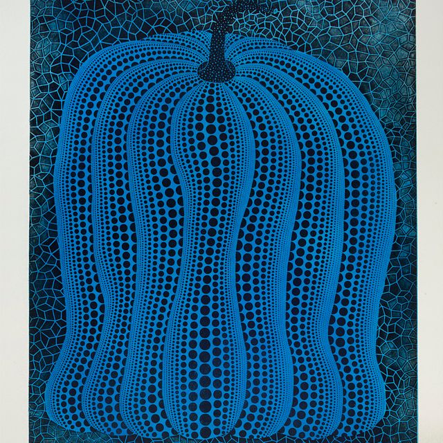 Yayoi Kusama — Тыквенно -голубой
