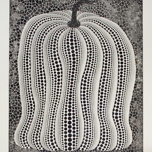 Yayoi Kusama — Тыквенно - черный