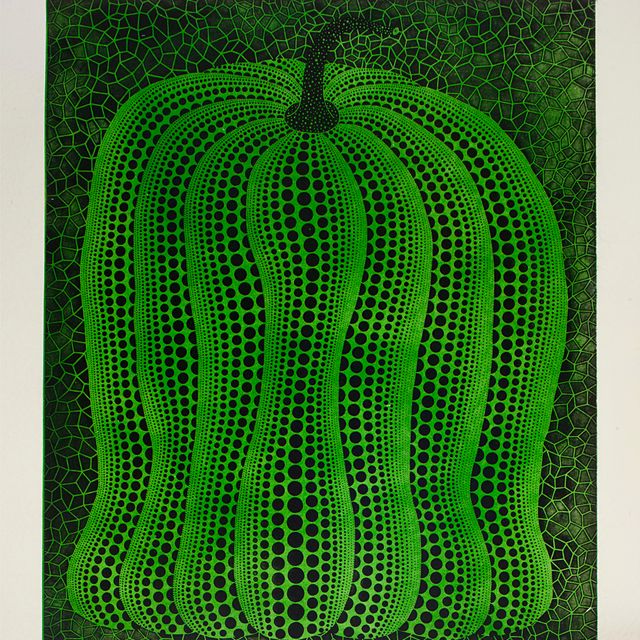 Yayoi Kusama — Тыквенно - зеленый