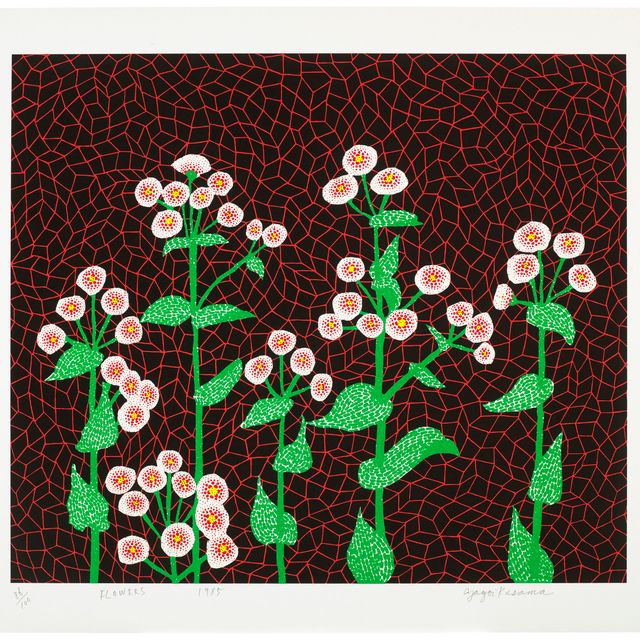 Yayoi Kusama — Цветы (2)