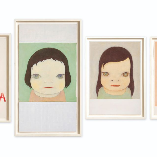 Yoshitomo Nara — Пропали без вести Мариана, Суни, Кристина; Мариана; Суни; и Кристина