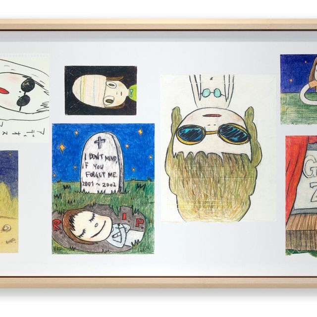 Yoshitomo Nara — Без названия (7 рисунков)
