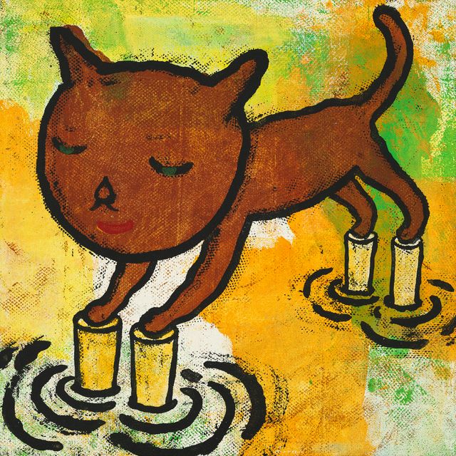 Yoshitomo Nara — Кошка