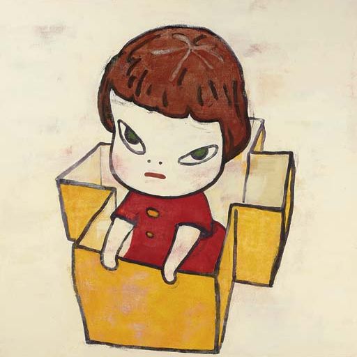 Yoshitomo Nara — Картонный резервуар 3