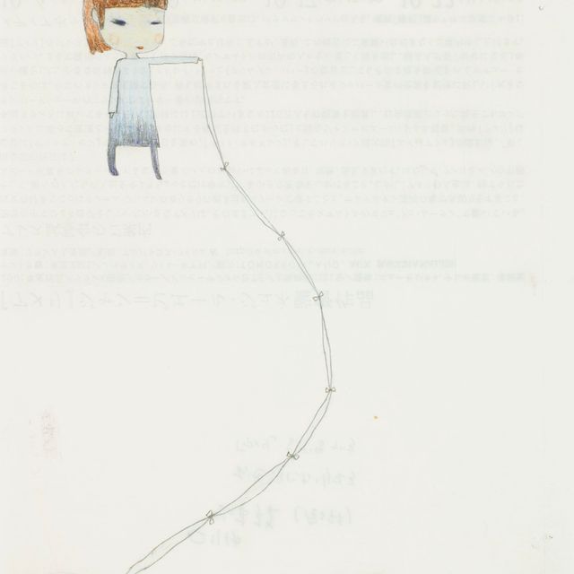 Yoshitomo Nara — Без названия (Кто похитил младенцев)