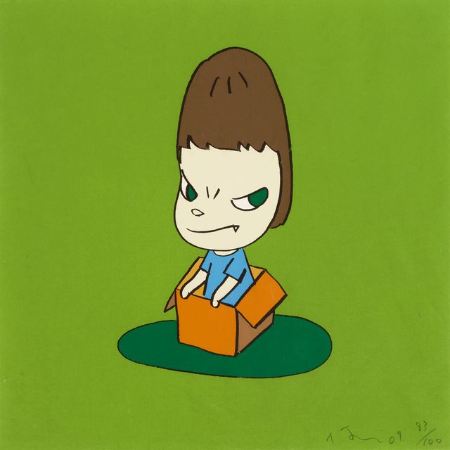 Yoshitomo Nara — Девушка в коробке