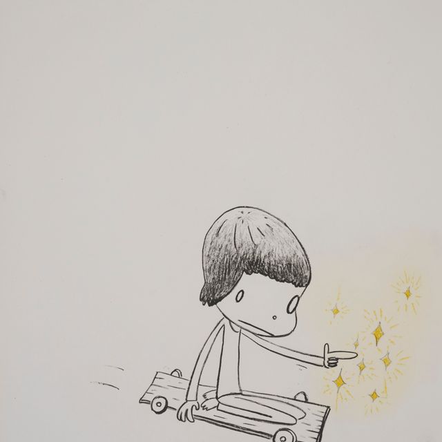 Yoshitomo Nara — Головокружение на колесах