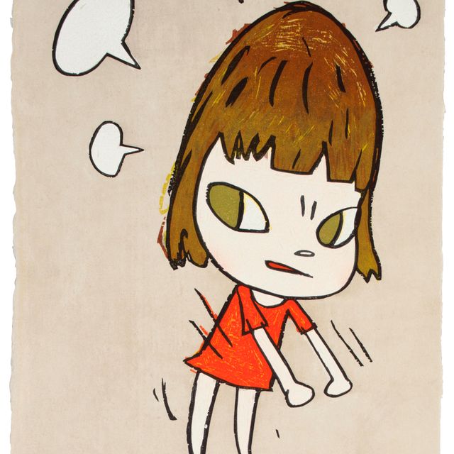 Yoshitomo Nara — обозленный