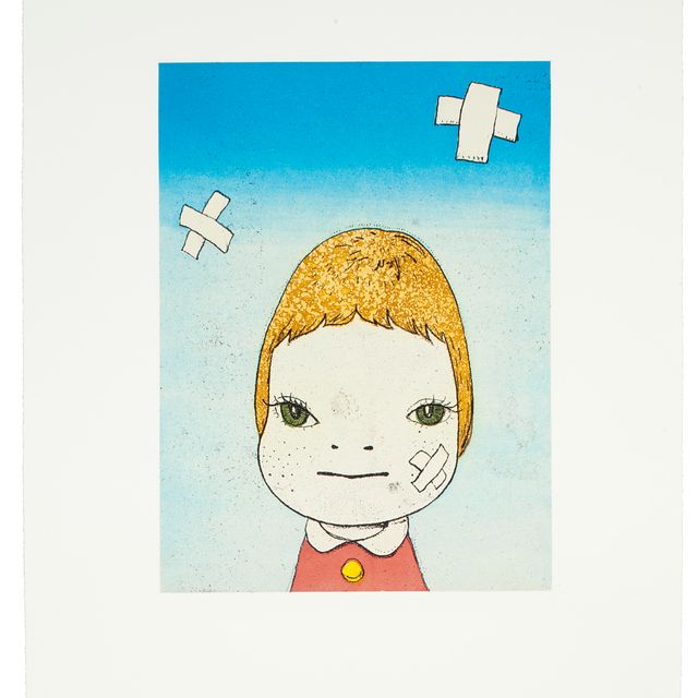 Yoshitomo Nara — Зеленые глаза