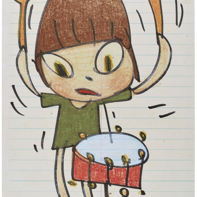 Yoshitomo Nara — Стучать в барабан