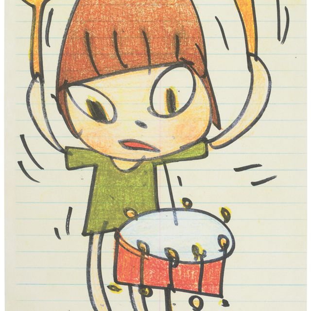 Yoshitomo Nara — Стучать в барабан