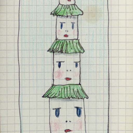 Yoshitomo Nara — Пагода = Семья