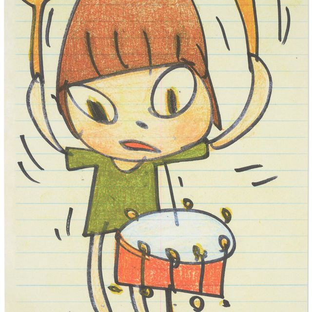 Yoshitomo Nara — Стучать в барабан