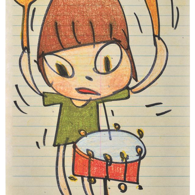 Yoshitomo Nara — Стучать в барабан
