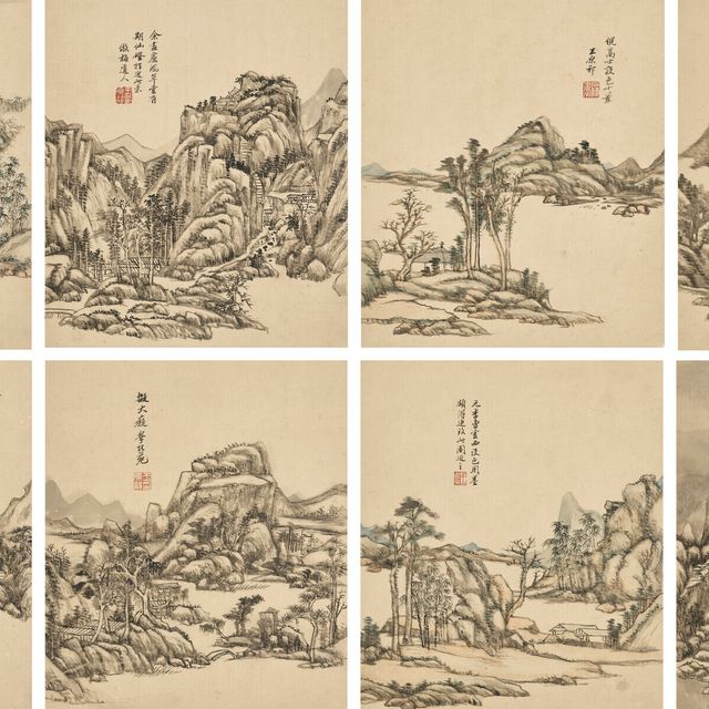 Yuan Yuan — Пейзаж в стиле мастеров Сун и Юань