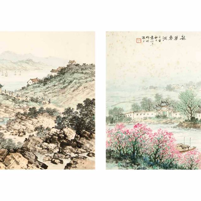 Yuan Yuan — ДВА РЕЧНЫХ ПЕЙЗАЖА