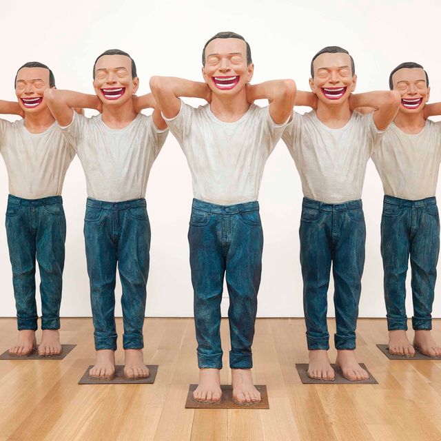 Yue Minjun — Последние 5000 лет