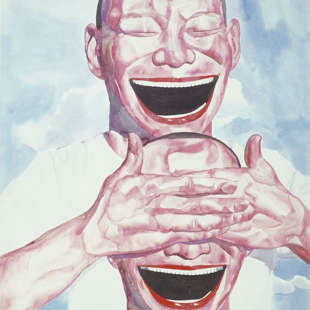 Yue Minjun — Серия Smile-ism