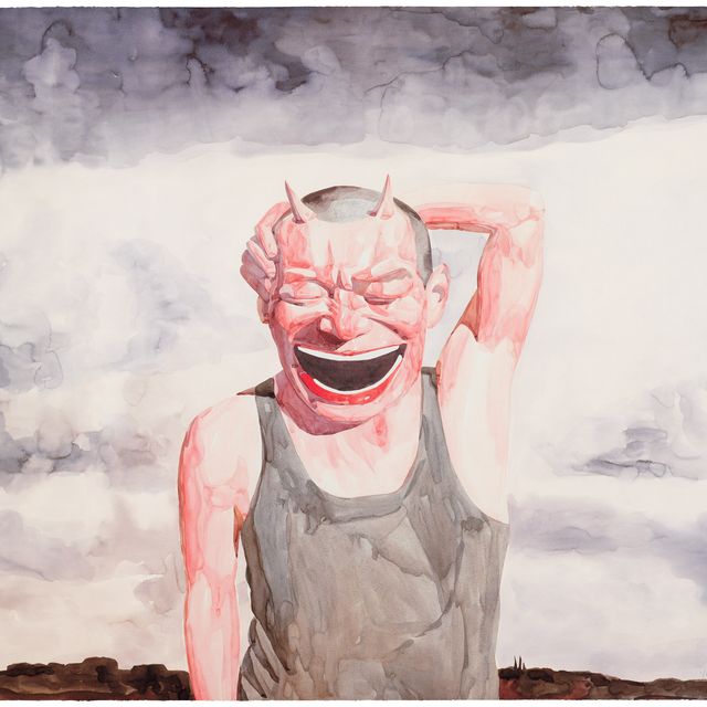 Yue Minjun — Без названия (Smile-ism №27)
