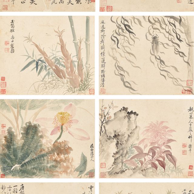Yun Shouping — Цветы