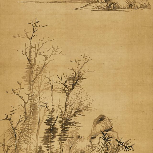 Yun Shouping — Пейзаж после Ни Зана