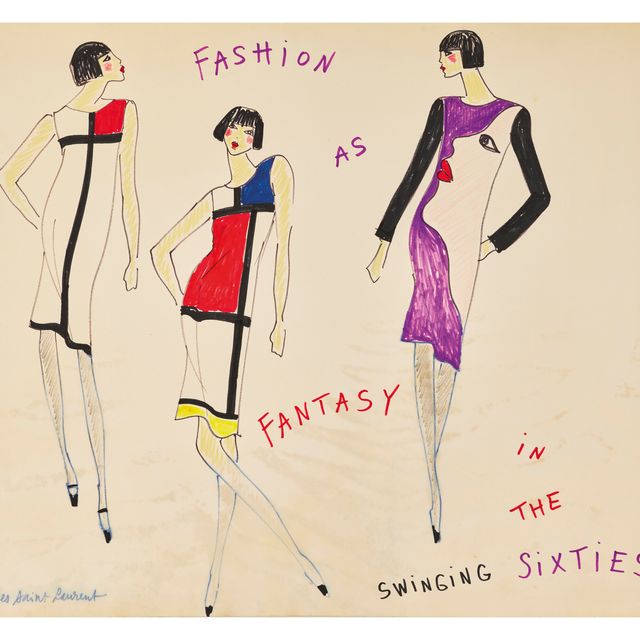 Yves Saint Laurent — Мода как фантазия в бурные шестидесятые