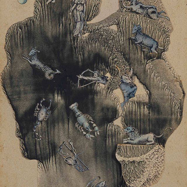 Yves Tanguy — Без названия (Зодиак)