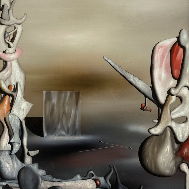 Yves Tanguy — Сонная пара (облаченная в бодрствование)