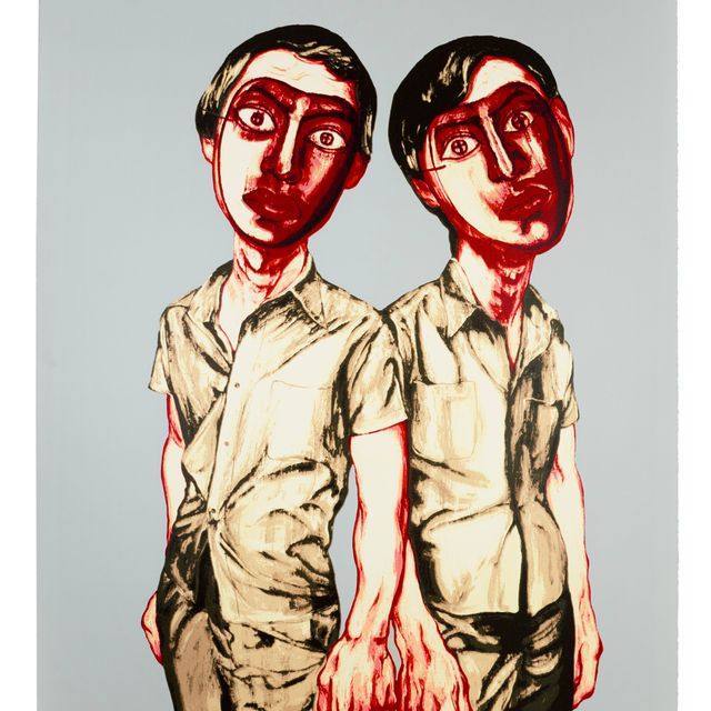 Zeng Fanzhi — Серия масок