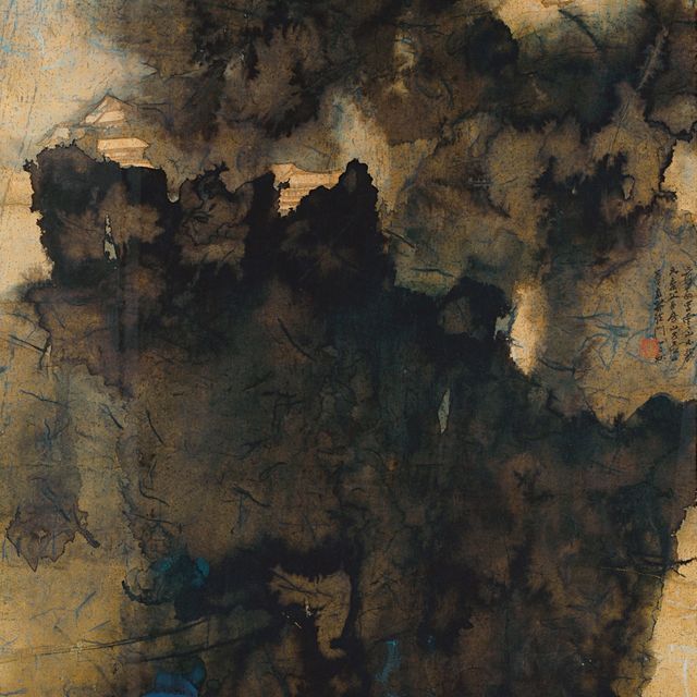 Zhang Daqian — Древние храмы Среди облаков