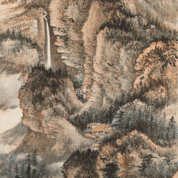 Zhang Daqian — Обитающий в горах Цинбянь